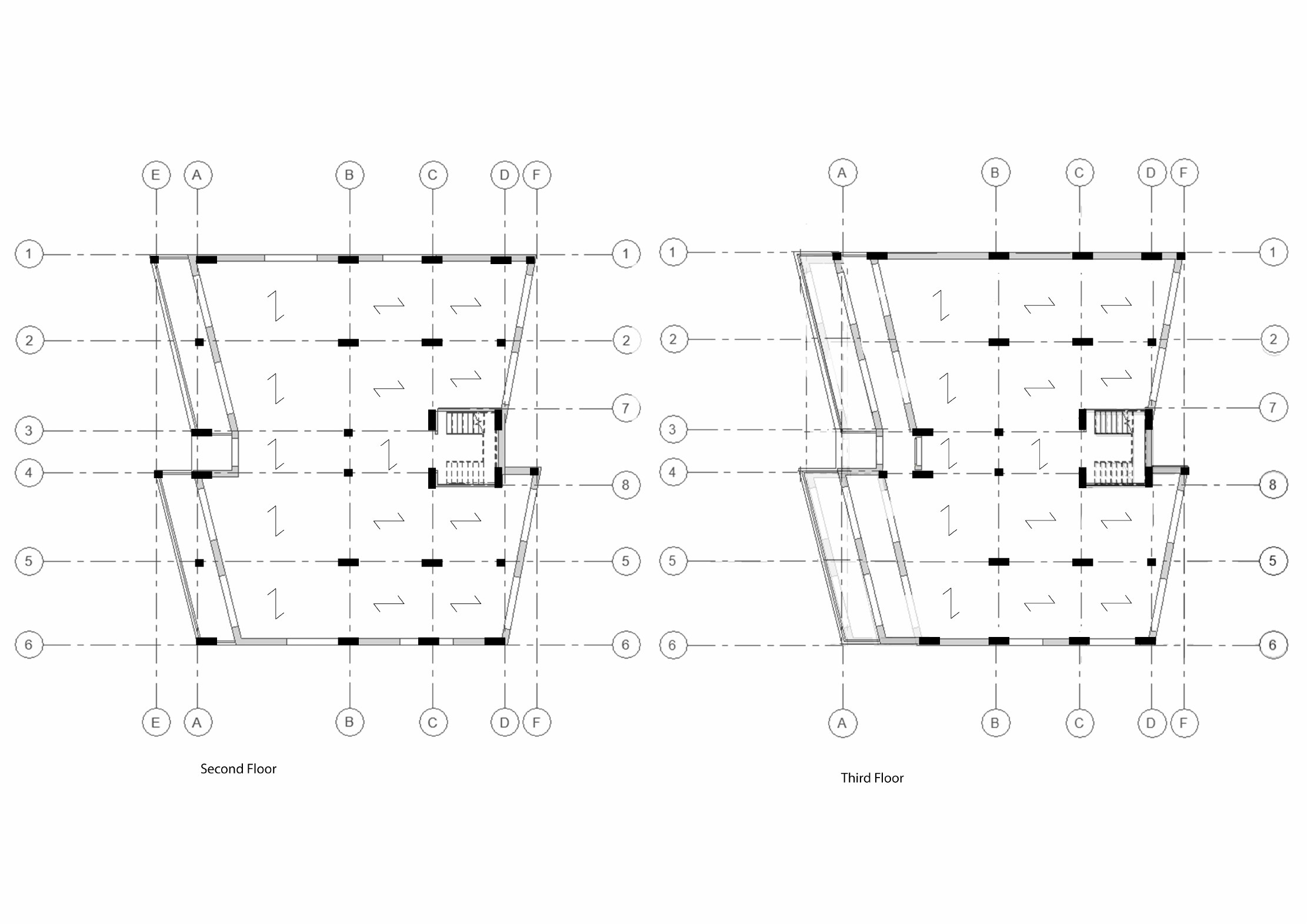 Construction Strategy architectural presentation board 3